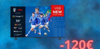 Smart TV TCL scontata di 120 euro: prezzo ASSURDO su Amazon