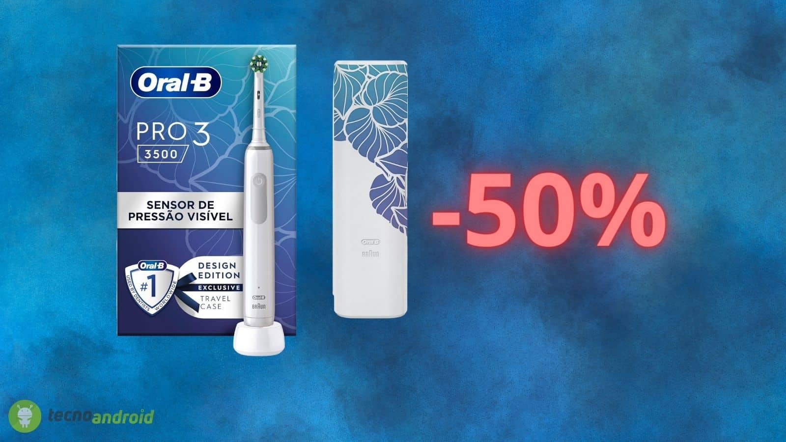 Spazzolino elettrico ORAL-B a metà PREZZO su Amazon, sconto folle del 50%