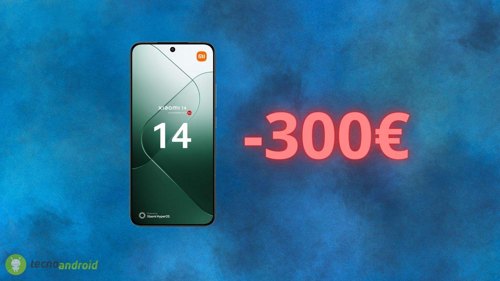 Xiaomi 14 costa POCHISSIMO su Amazon: offerta di 300 euro solo oggi