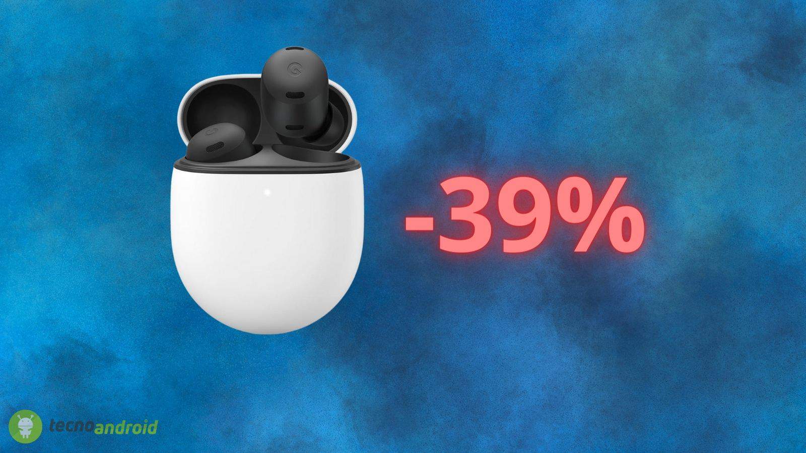 Google Pixel Buds Pro in offerta del 39% su Amazon