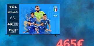 Smart TV TCL da 65 pollici a 430 euro: SOTTOCOSTO incredibile su Amazon