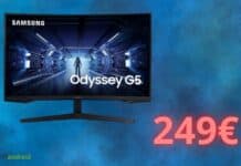 Monitor gaming Samsung Odyssey in OFFERTA su Amazon: prezzo al MINIMO STORICO