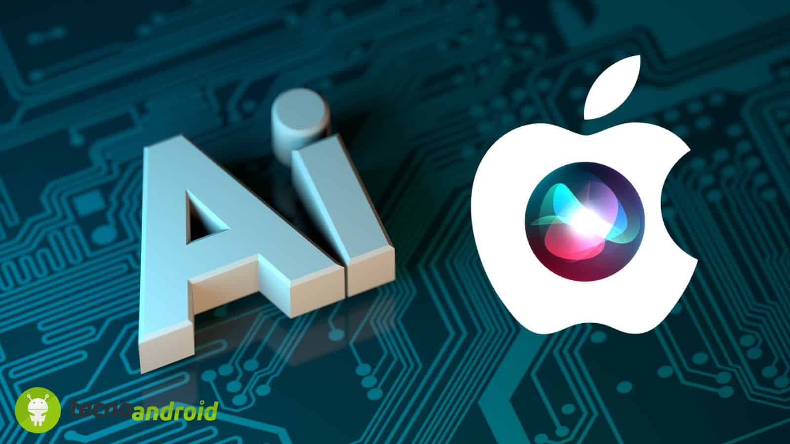 Apple: al centro dell’introduzione dell’AI c’è Siri 