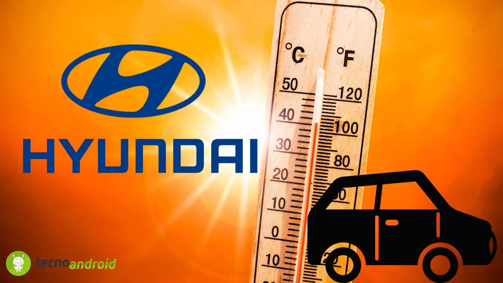 Hyundai lavora ad un sistema anti-calore per le sue vetture