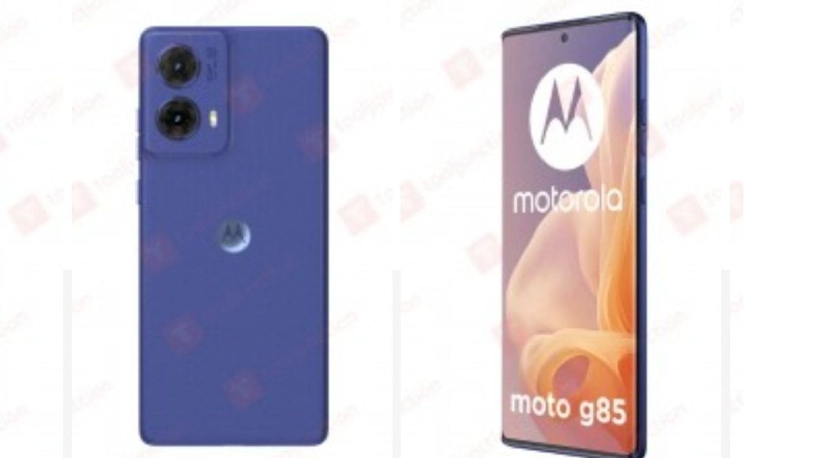 Motorola Moto g85 renders 