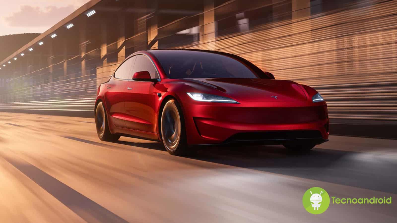 Quanto costerà una Tesla Model 3 con i nuovi incentivi auto?
