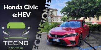 Recensione Honda Civic e:HEV - divertente e dalle ottime prestazioni