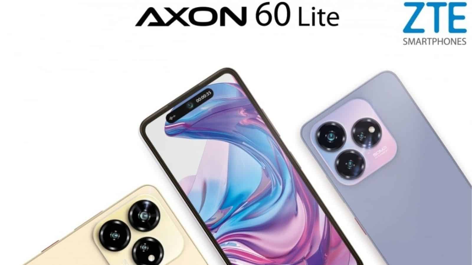 Zte axon 60 60 lite ufficiali 