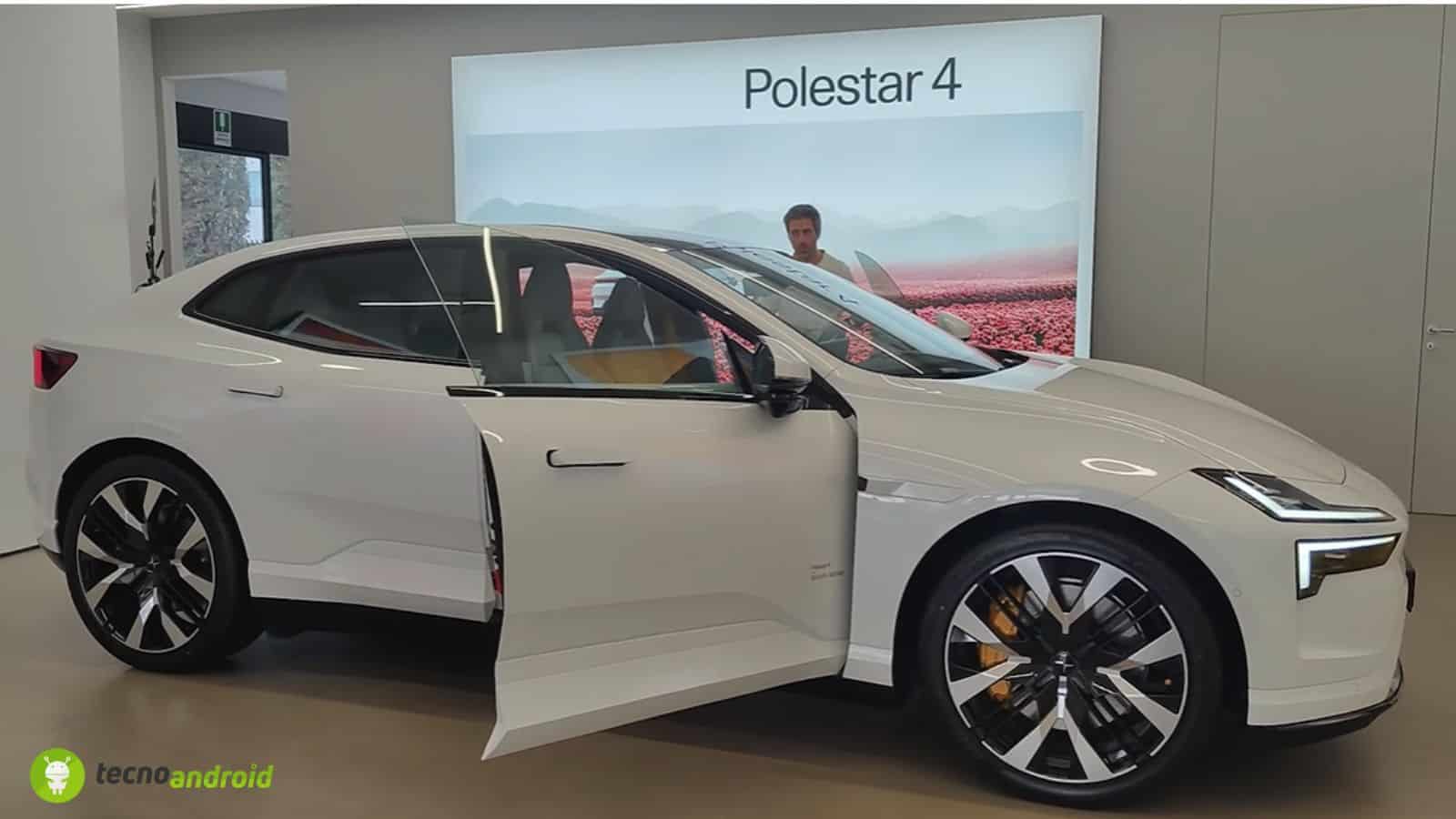 Polestar 4: l'anteprima del nuovo SUV coupè elettrico