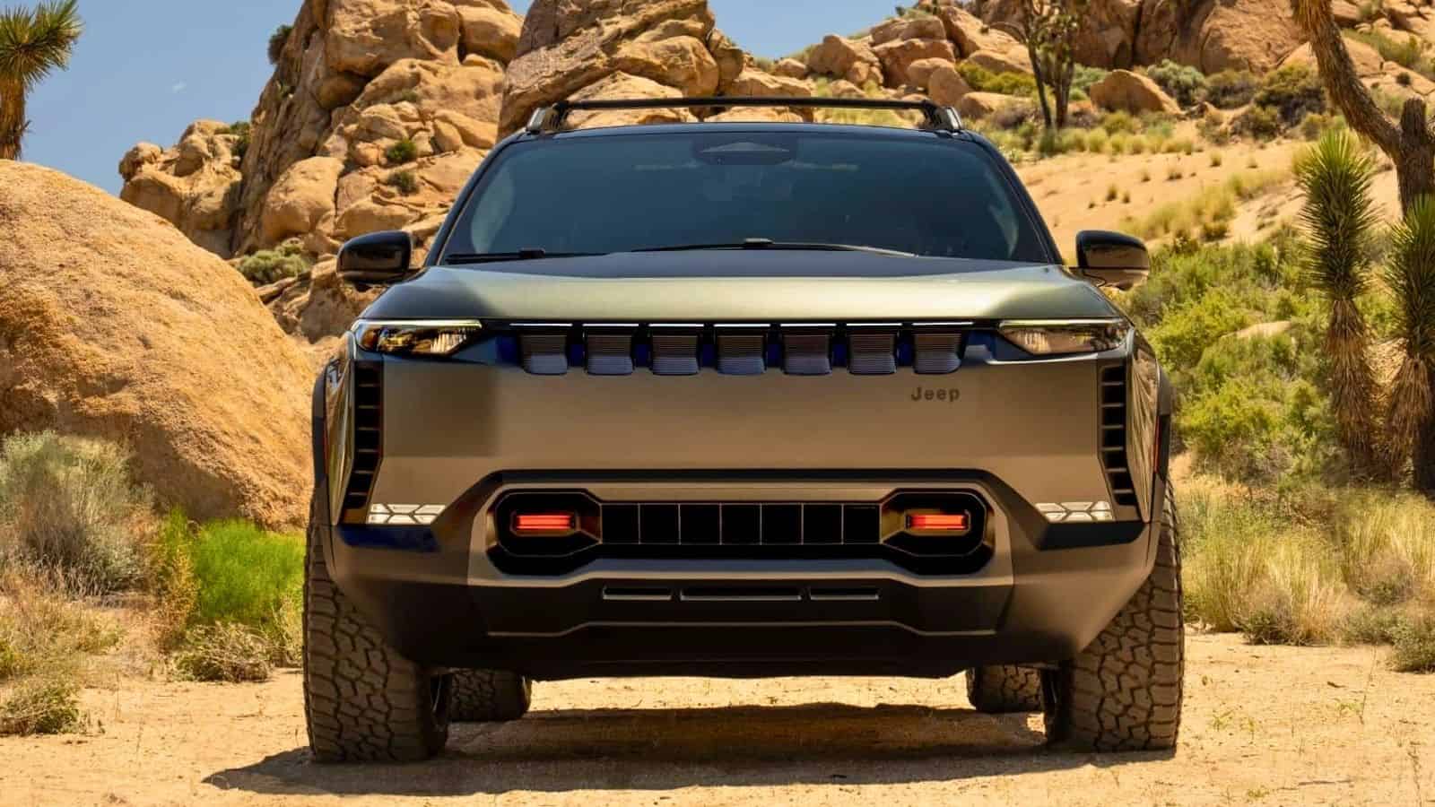 Jeep: svelato il concept Wagoneer S Trailhawk per l'off-road elettrico