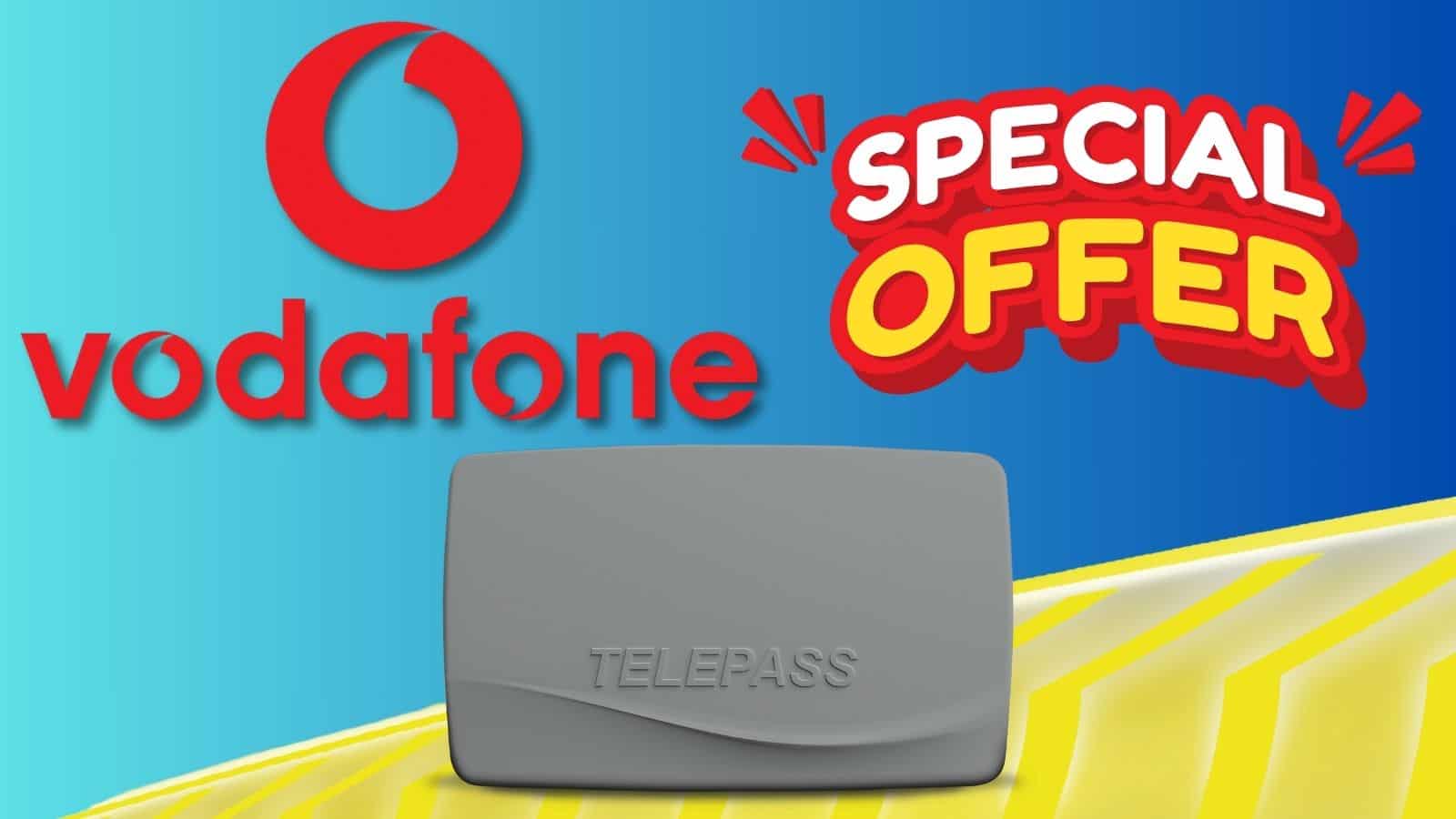 Nuova promo Telepass nei Vodafone Store: 18 Mesi di Canone Gratuito