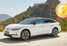 Volkswagen ID.7: prima auto elettrica ad ottenere il voto migliore dall'ADAC
