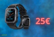 Smartwatch a 25 euro: sconto AMAZON dell'82% è davvero FOLLE