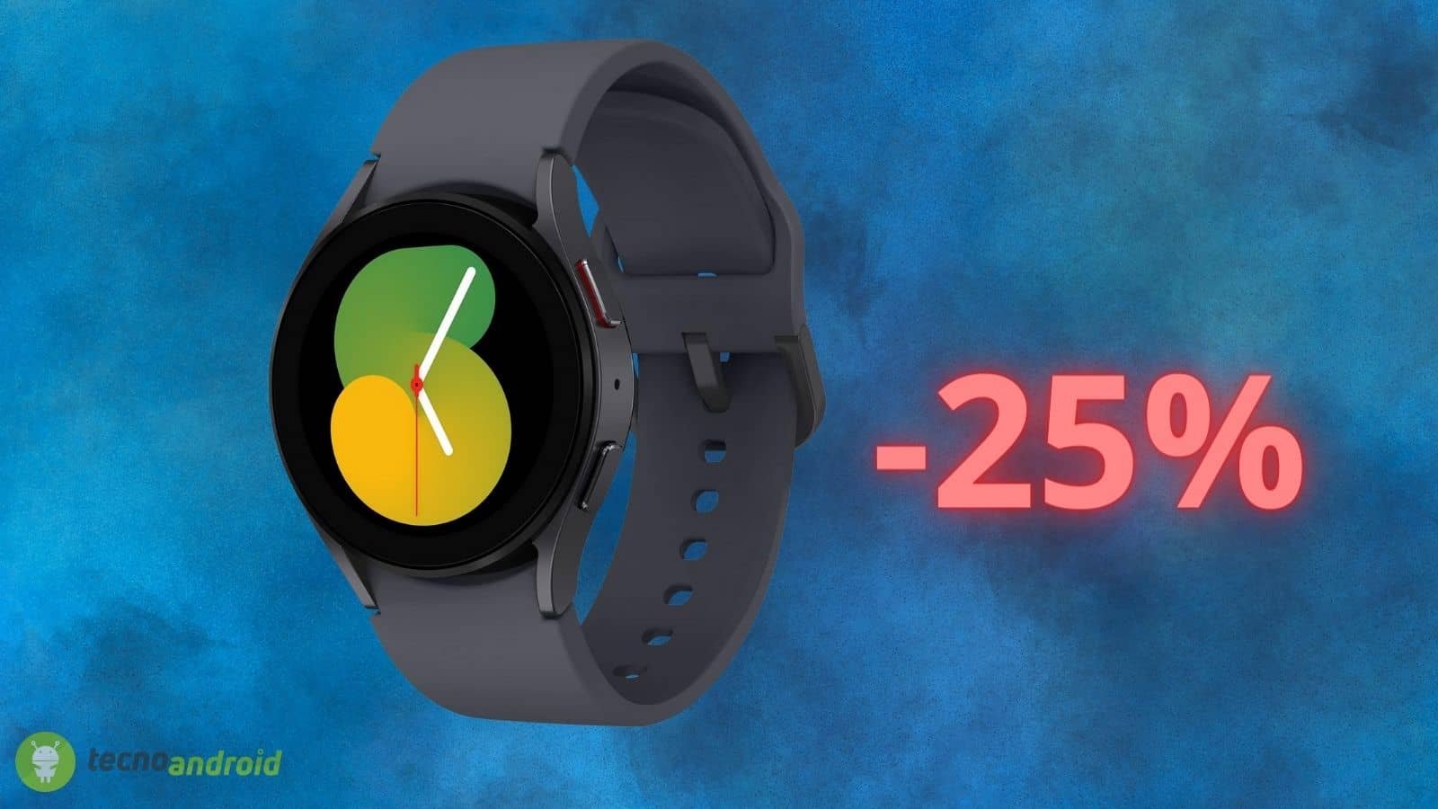 Samsung Galaxy Watch5 costa POCHISSIMO su Amazon: offerta del 25%