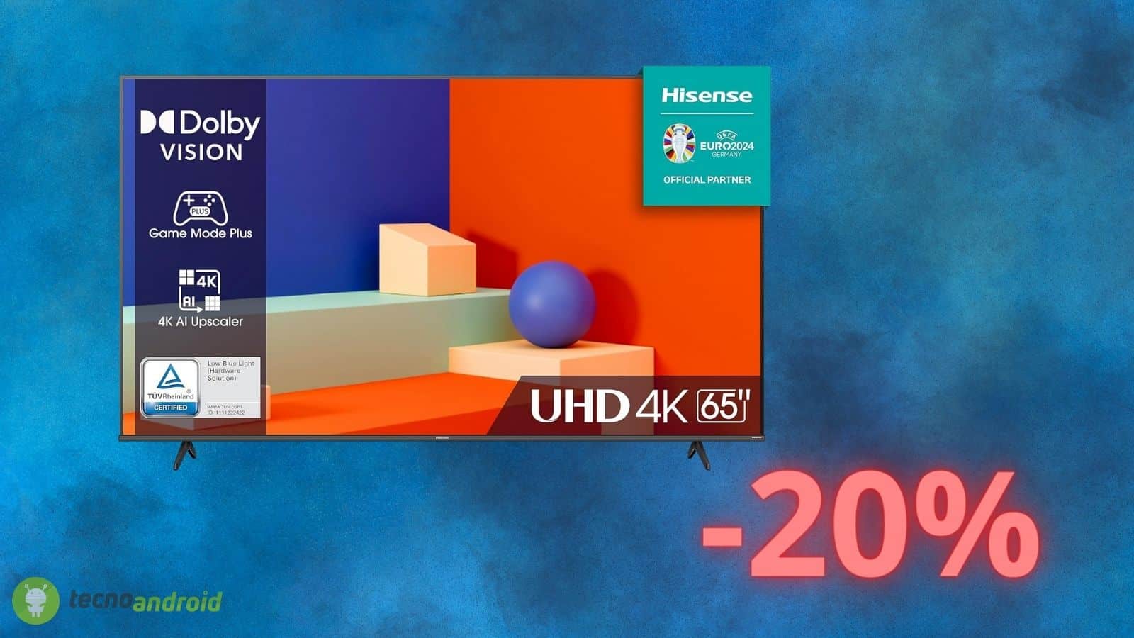 Smart TV Hisense in OFFERTA FOLLE su Amazon: il risparmio è da capogiro