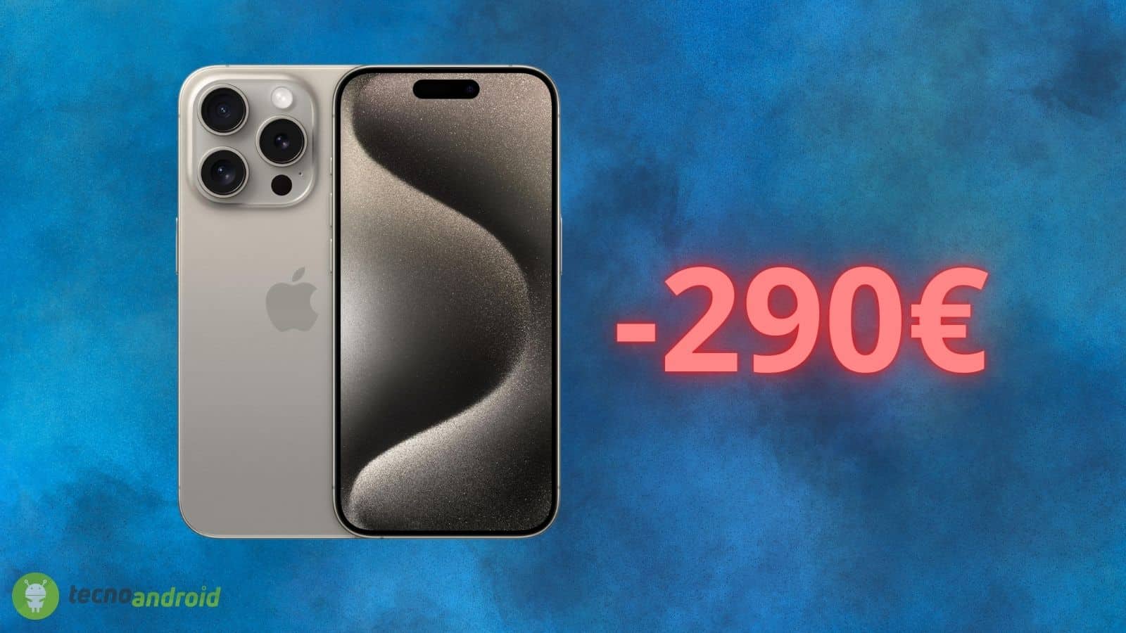 Apple iPhone 15 Pro: MINIMO STORICO su Amazon, costa 300 euro in meno