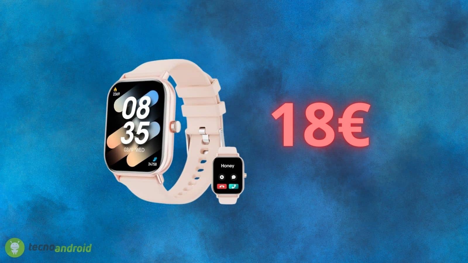 Smartwatch a 18€: l'offerta FOLLE attiva su Amazon