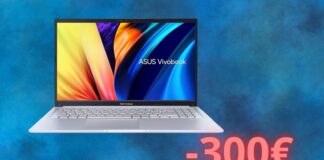 Asus Vivobook 15: offerta AMAZON favolosa con sconto di 300 euro