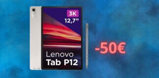 Lenovo Tab P12: prezzo IMPAZZITO su Amazon