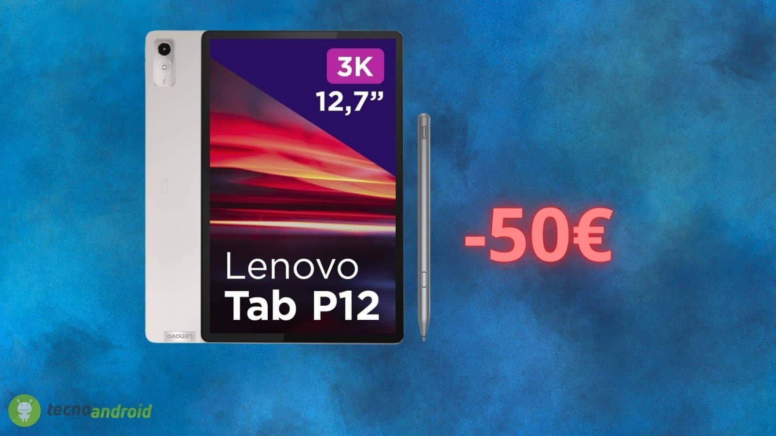Lenovo Tab P12: prezzo IMPAZZITO su Amazon
