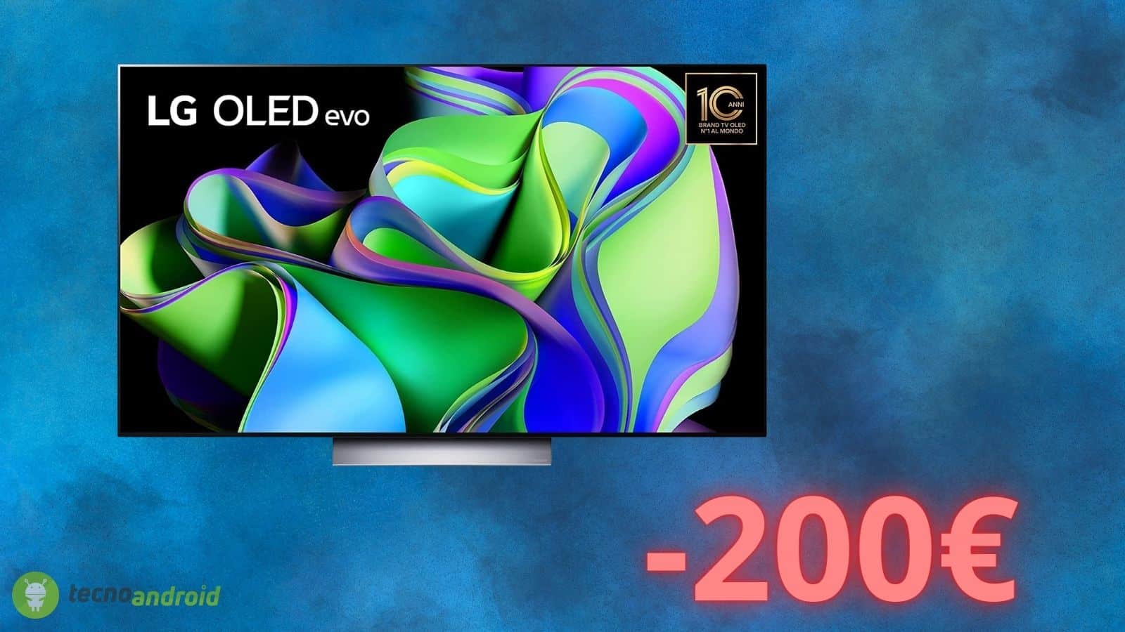 Smart TV LG OLED in OFFERTA di quasi 200 euro: un'occasione UNICA su Amazon