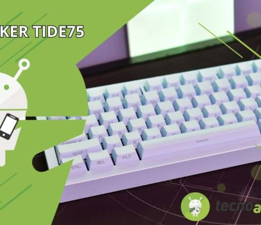 EPOMAKER Tide75: la tastiera più larga e comoda con design in alluminio