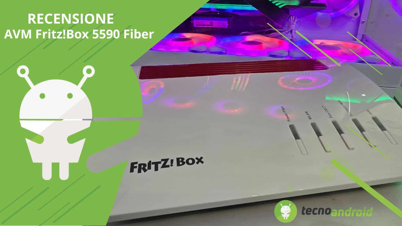 AVM Fritz!Box 5590 Fiber: WiFi 6 e 3600Mbit/s - Recensione