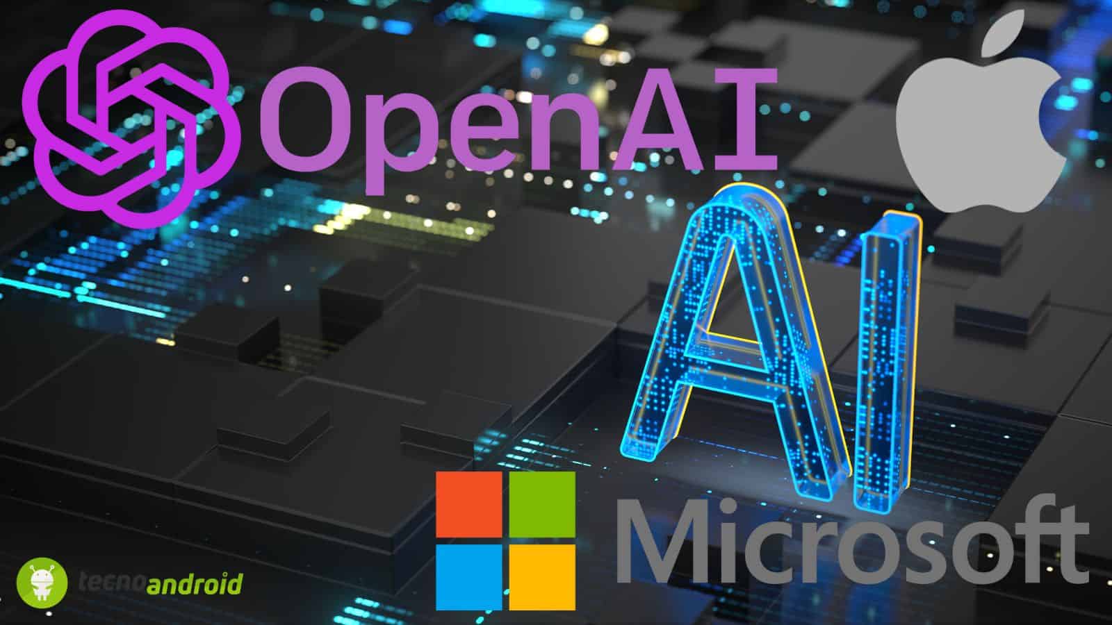 Accordo tra OpenAI e Apple: ecco perché Microsoft si preoccupa