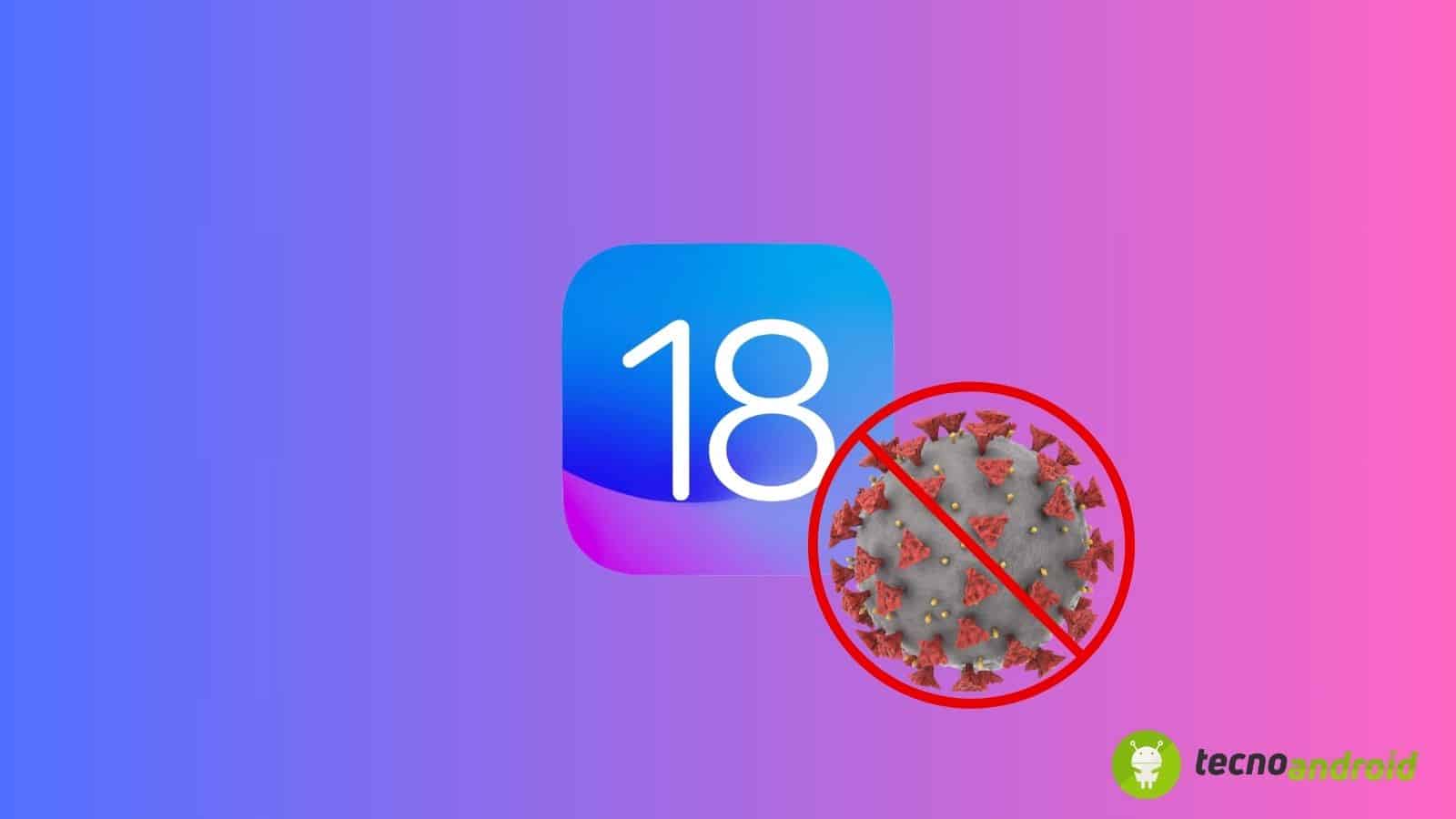 Apple disattiva le notifiche esposizione Covid con l'arrivo di iOS18