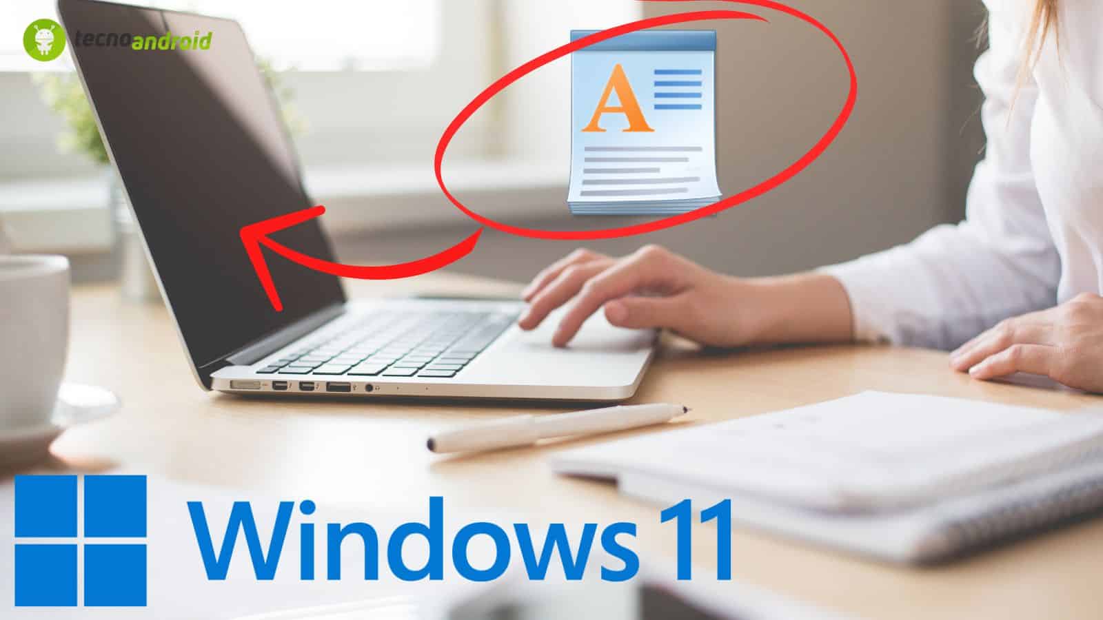 Windows 11: ecco come si può continuare ad usare WordPad