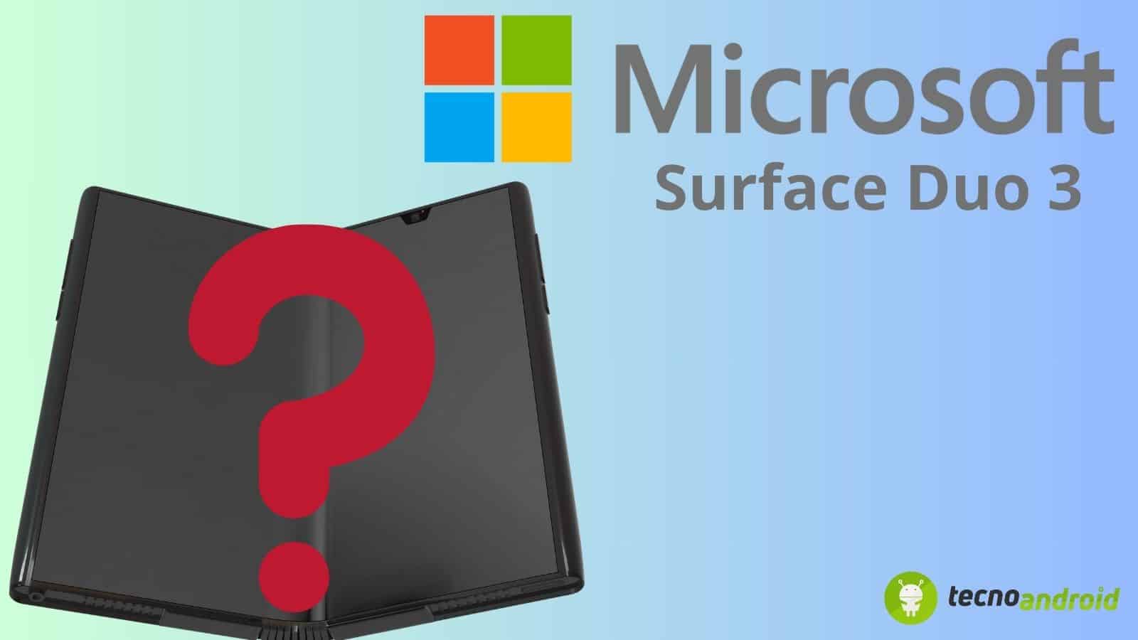 Surface Duo3: Microsoft pensa al modello con supporto magnetico
