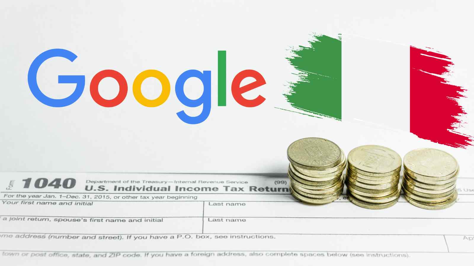 Google sotto la lente d'ingrandimento dell'Agenzia delle Entrate italiana, che vuole tassare la multinazionale.