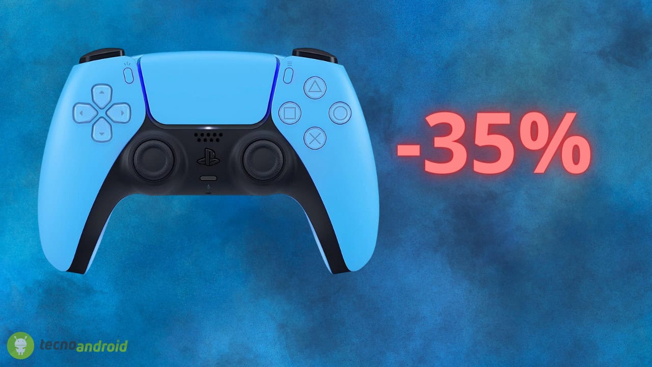 Sony DualSense per PS5: controller con il 35% di sconto su AMAZON