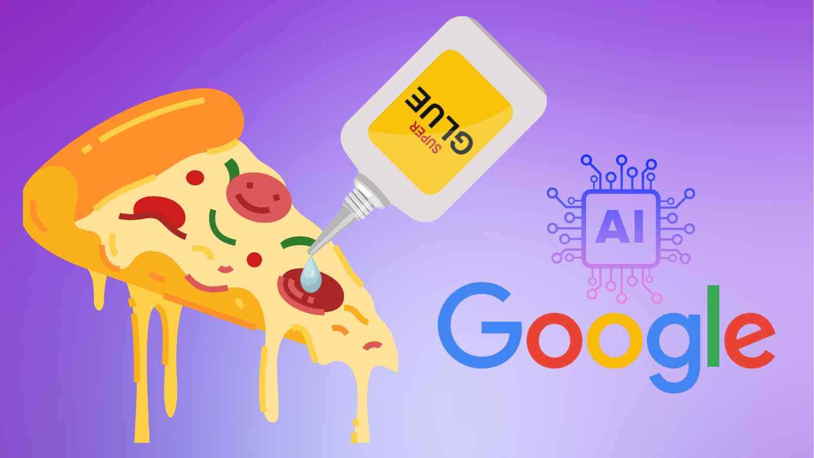 L'IA di Google continua a proporre la sua originale, quanto micidiale, versione della pizza con colla, nonostante le critiche degli utenti.