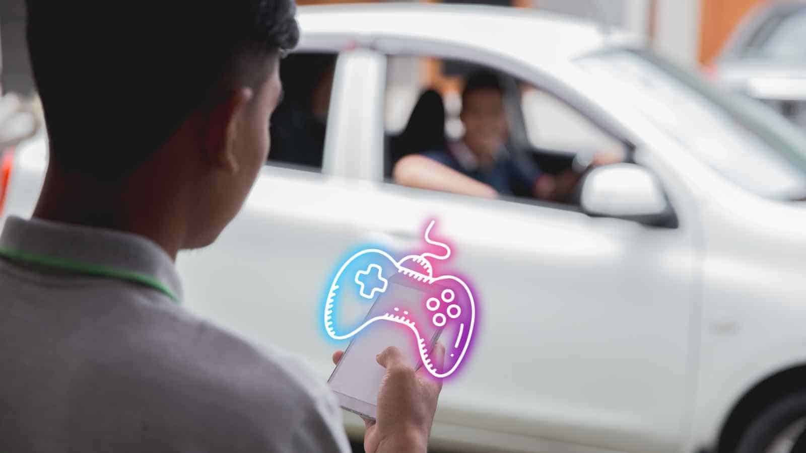 Uber si rinnova e decide di intrattenere i viaggi dei suoi utenti attraverso minigiochi sull'app