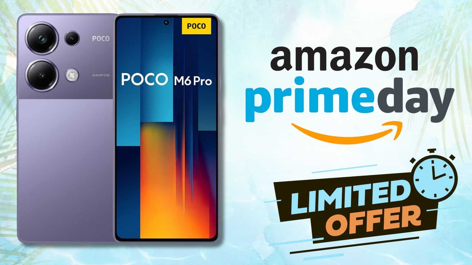 Amazon OFFERTA FOLLE: smartphone POCO M6 Pro ad un prezzo assurdo