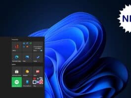 Menu Start Windows 11: nuova visualizzazione delle app ispirata a iOS