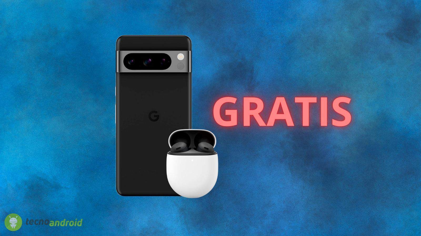 Google Pixel 8 Pro REGALA le Google Pixel Buds Pro: sono GRATIS su Amazon