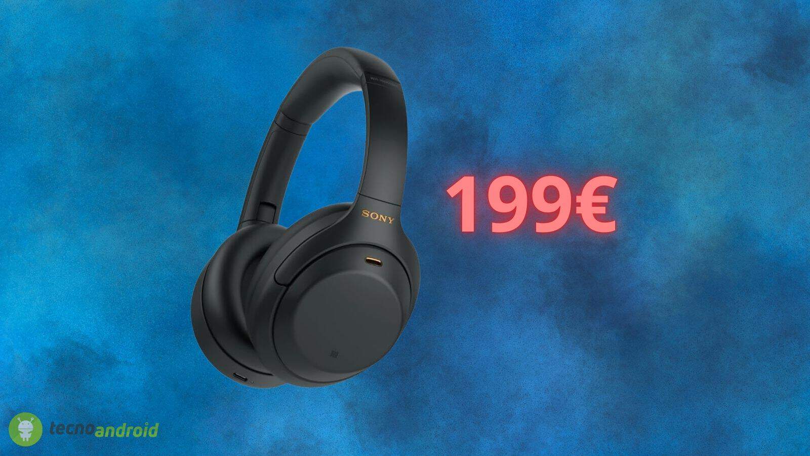 Sony WH-1000XM4: costano meno di 200 euro su Amazon