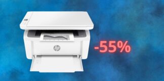 Stampante HP con sconto del 55%: offerta da non credere su Amazon