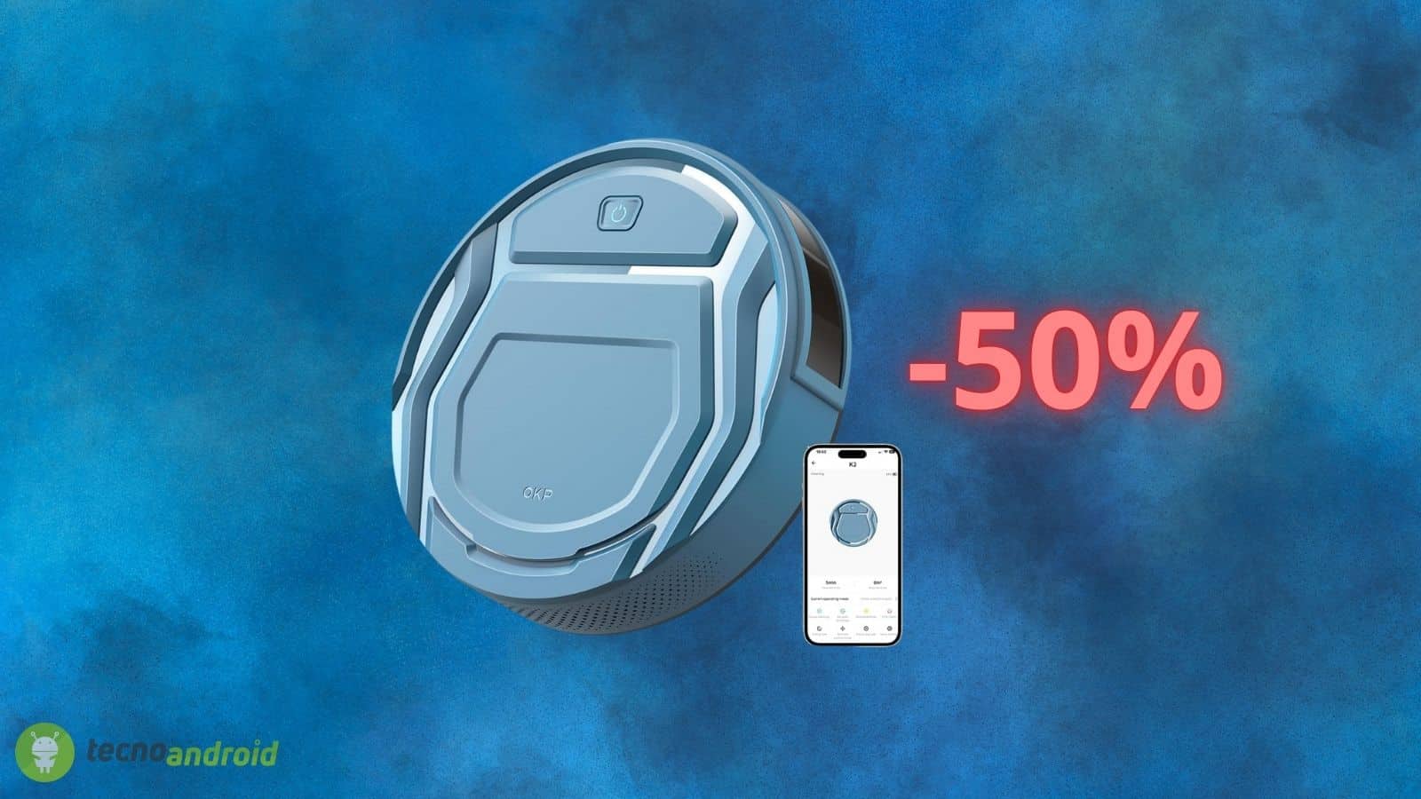 Robot aspirapolvere: offerta del 50% solo oggi su Amazon