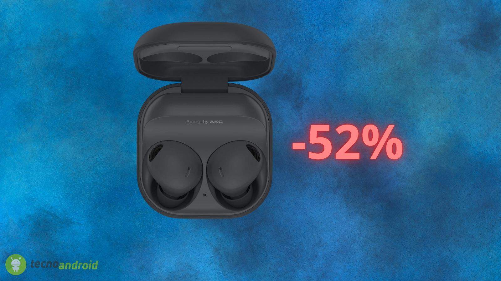 Samsung Galaxy Buds2 Pro: sconto del 52% valido per poco su Amazon