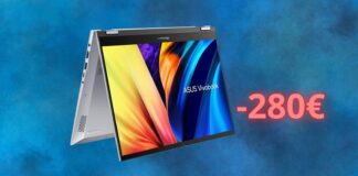 Asus Vivobook Flip S14: offerta FOLLE di 280 euro con l'Amazon Prime Day