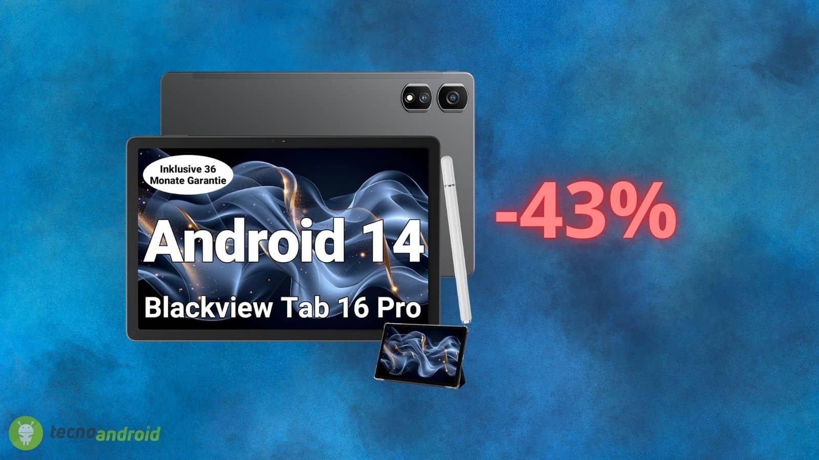 Tablet Android scontato del 43%: il prezzo da PAZZI su Amazon