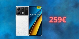 Poco X6 5G: sconto da non perdere su Amazon