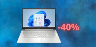 Notebook HP: prezzo SGRETOLATO su Amazon solo oggi