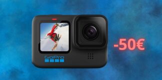 GoPro HERO10 Black: sconto di 50 euro su Amazon