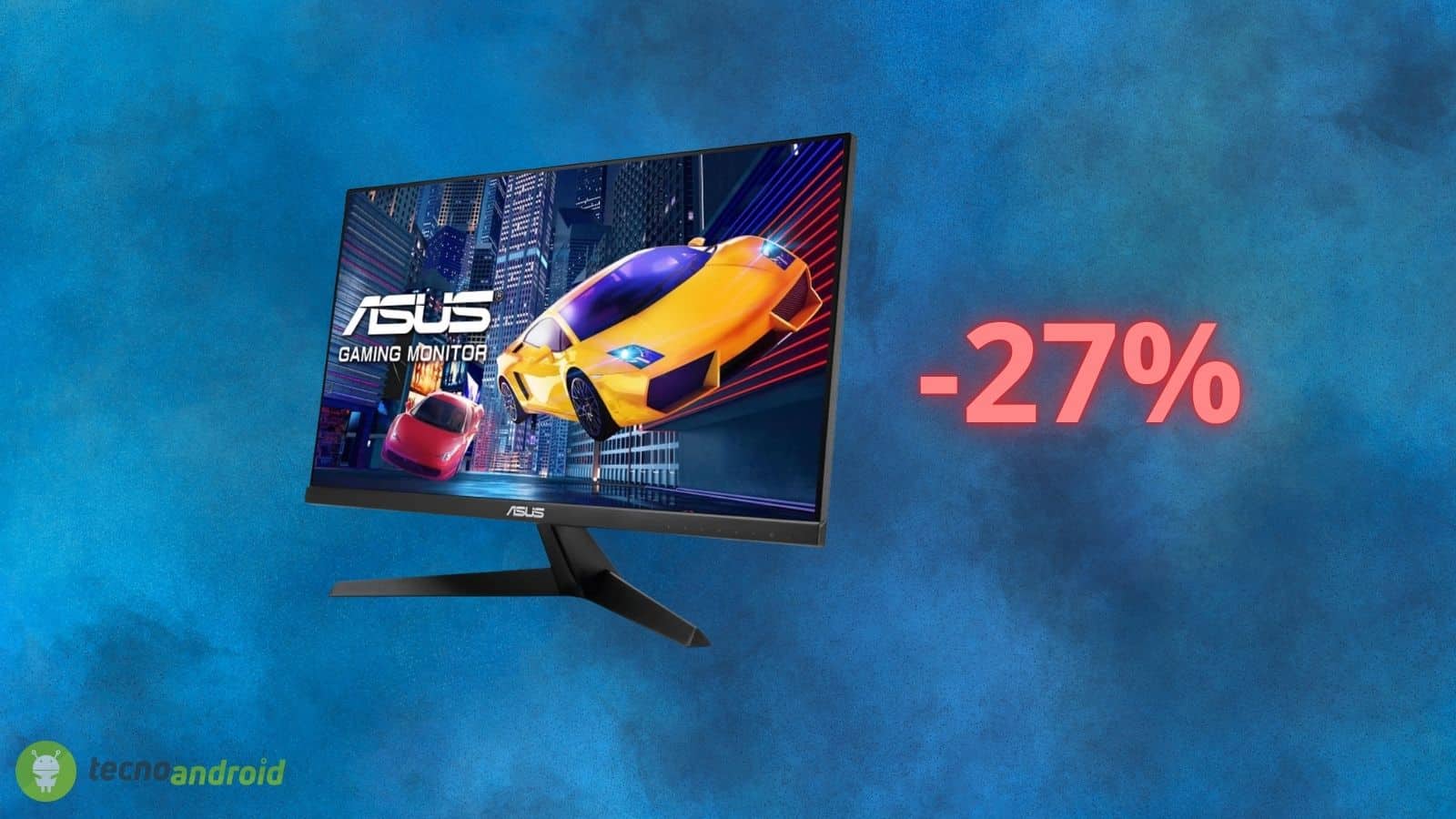 Monitor ASUS da gaming: prezzo al 50% di sconto su AMAZON