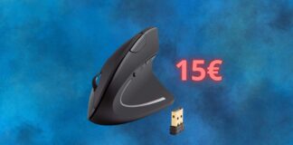 Mouse verticale a soli 15 euro su Amazon: offerta IRRIPETIBILE