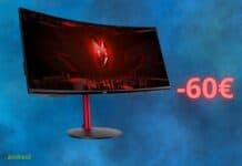 Monitor da gaming ACER Nitro in super OFFERTA con l'Amazon Prime Day